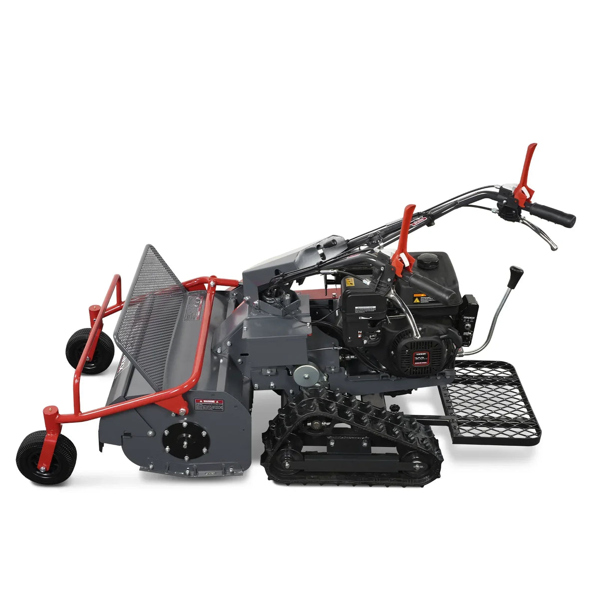 27" Walk Behind Flail Mower,  10HP 302cc,  Self-Propelled,  Tracked,  Electric Start,  SFM27T