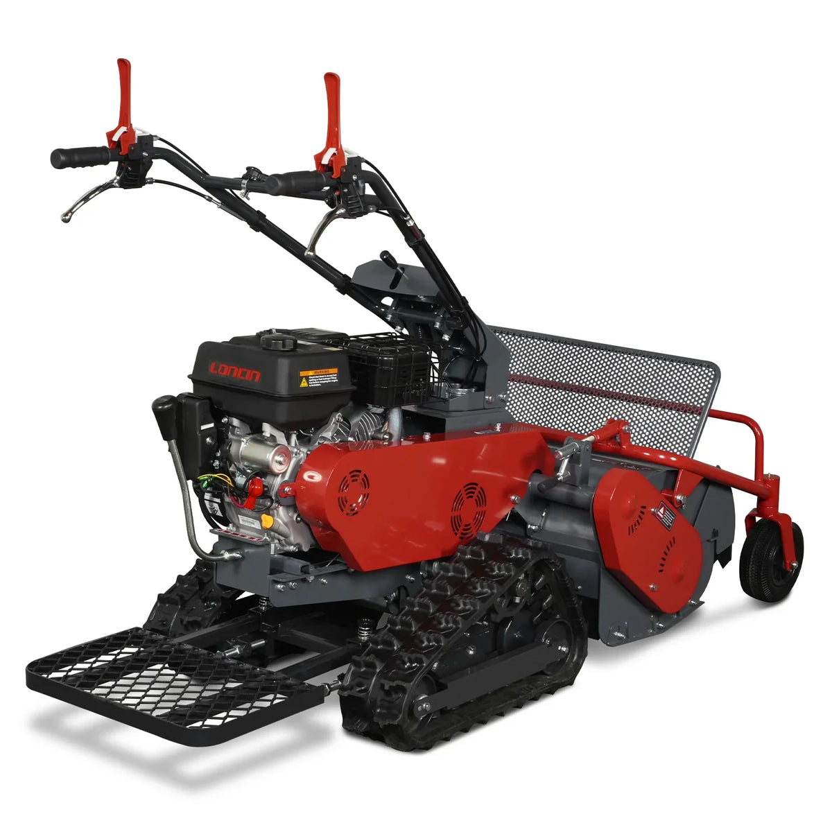 27" Walk Behind Flail Mower,  10HP 302cc,  Self-Propelled,  Tracked,  Electric Start,  SFM27T