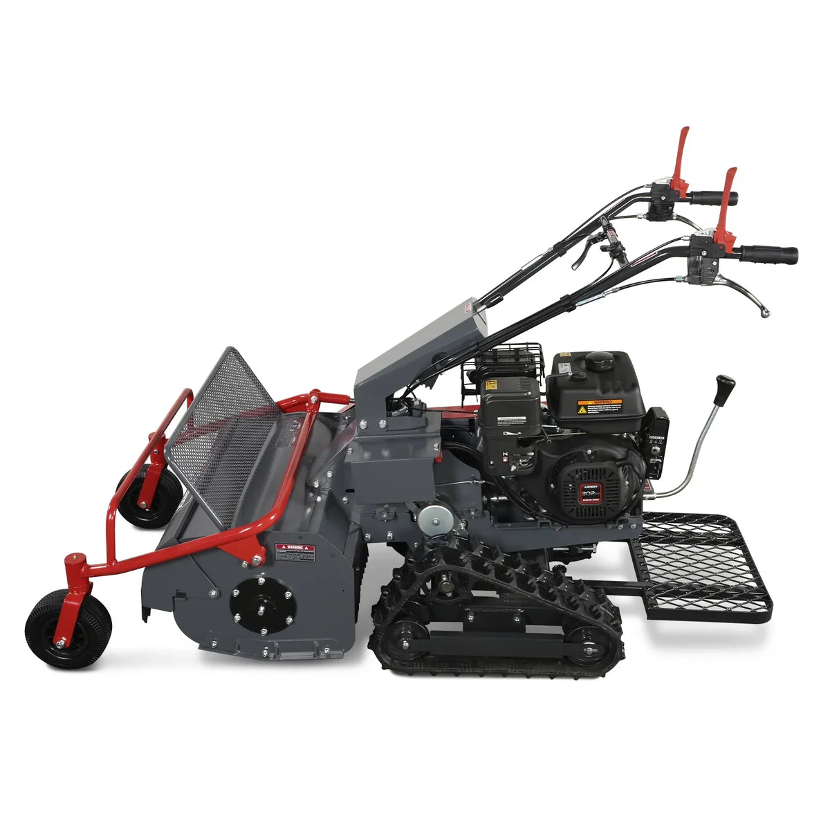 27" Walk Behind Flail Mower,  10HP 302cc,  Self-Propelled,  Tracked,  Electric Start,  SFM27T