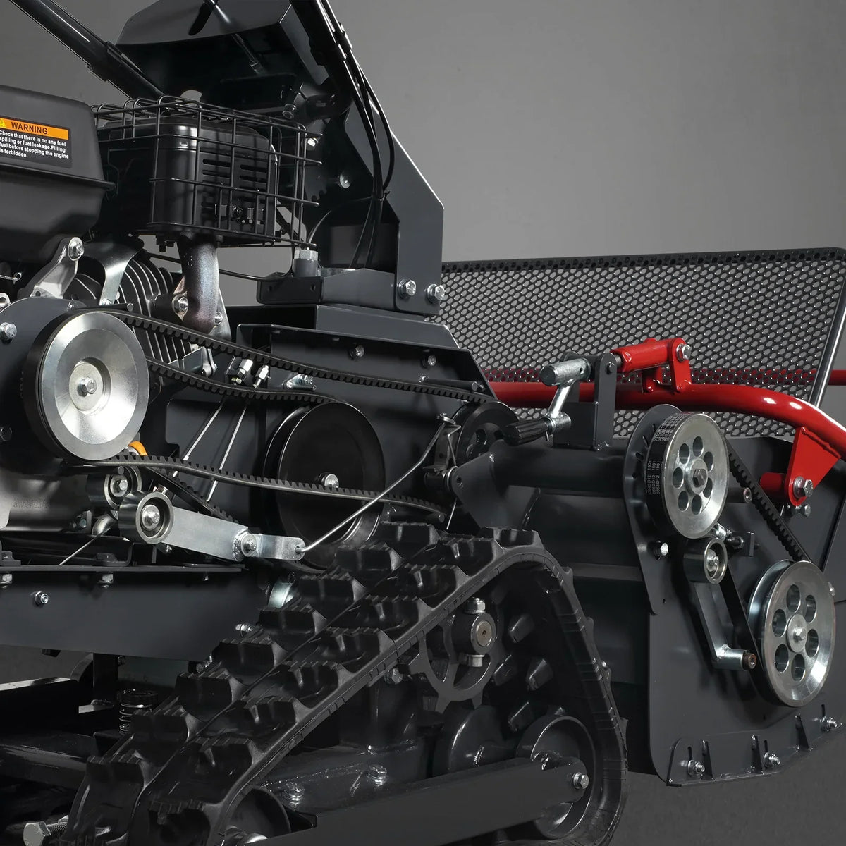 27" Walk Behind Flail Mower,  10HP 302cc,  Self-Propelled,  Tracked,  Electric Start,  SFM27T