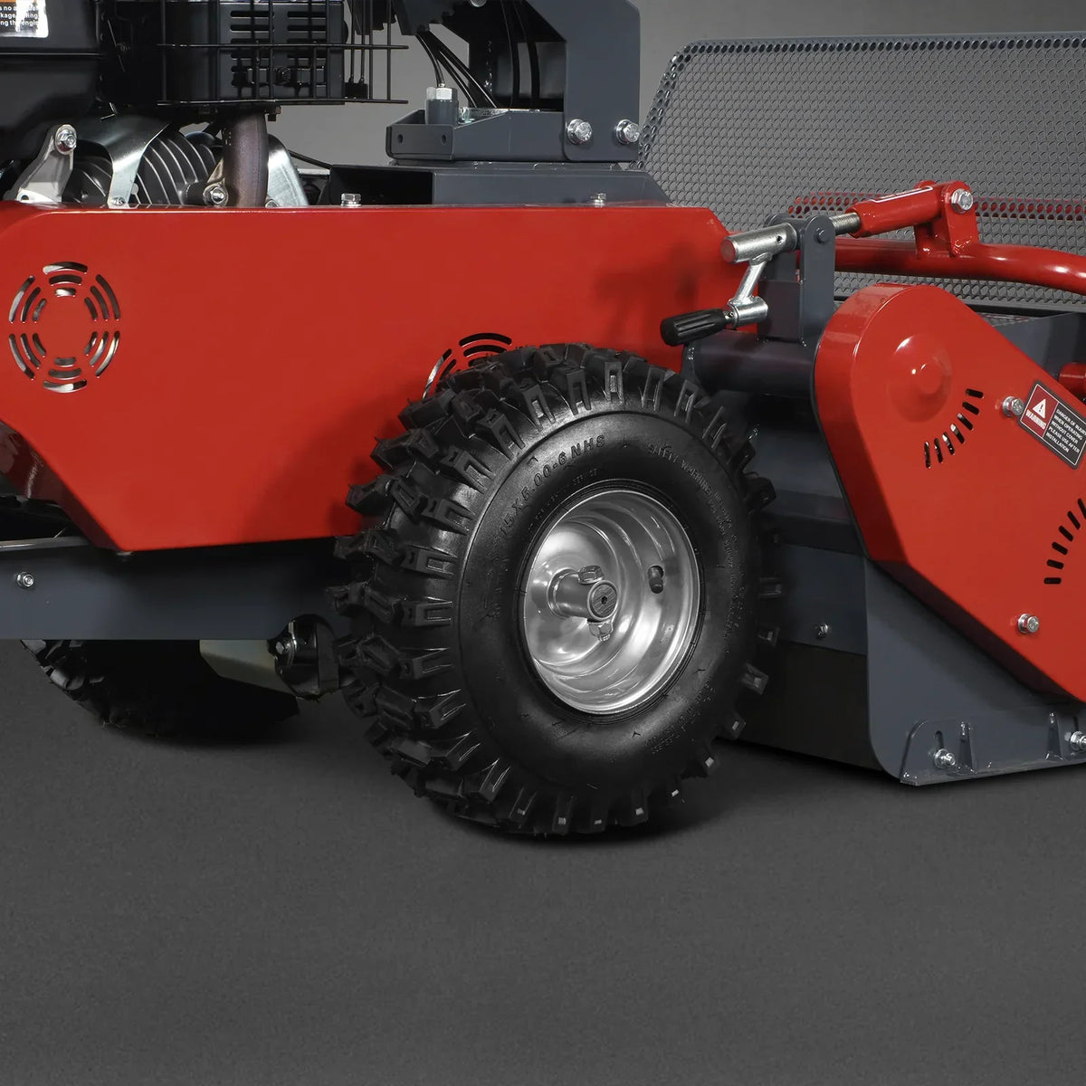 27" Walk Behind Flail Mower,  10HP 302cc,  Self-Propelled,  Wheeled,  Electric Start,  SFM27W