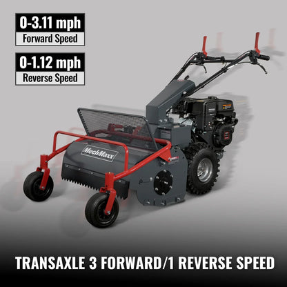 27" Walk Behind Flail Mower,  10HP 302cc,  Self-Propelled,  Wheeled,  Electric Start,  SFM27W