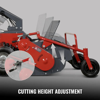 27" Walk Behind Flail Mower,  10HP 302cc,  Self-Propelled,  Wheeled,  Electric Start,  SFM27W