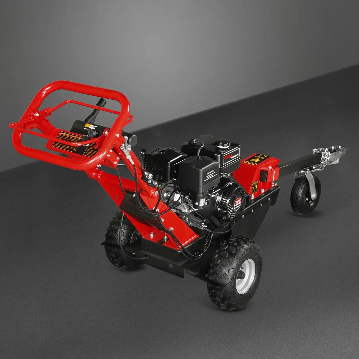 15 inch 15HP 420cc DUCAR E-Start Stump Grinder with Tow Bar,  SG380