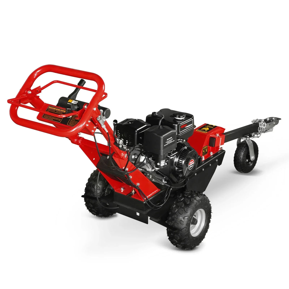 15 inch 15HP 420cc DUCAR E-Start Stump Grinder with Tow Bar,  SG380