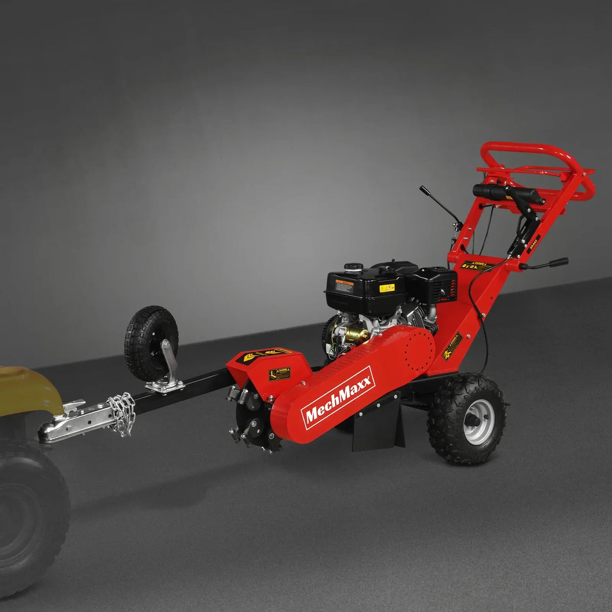 15 inch 15HP 420cc DUCAR E-Start Stump Grinder with Tow Bar,  SG380