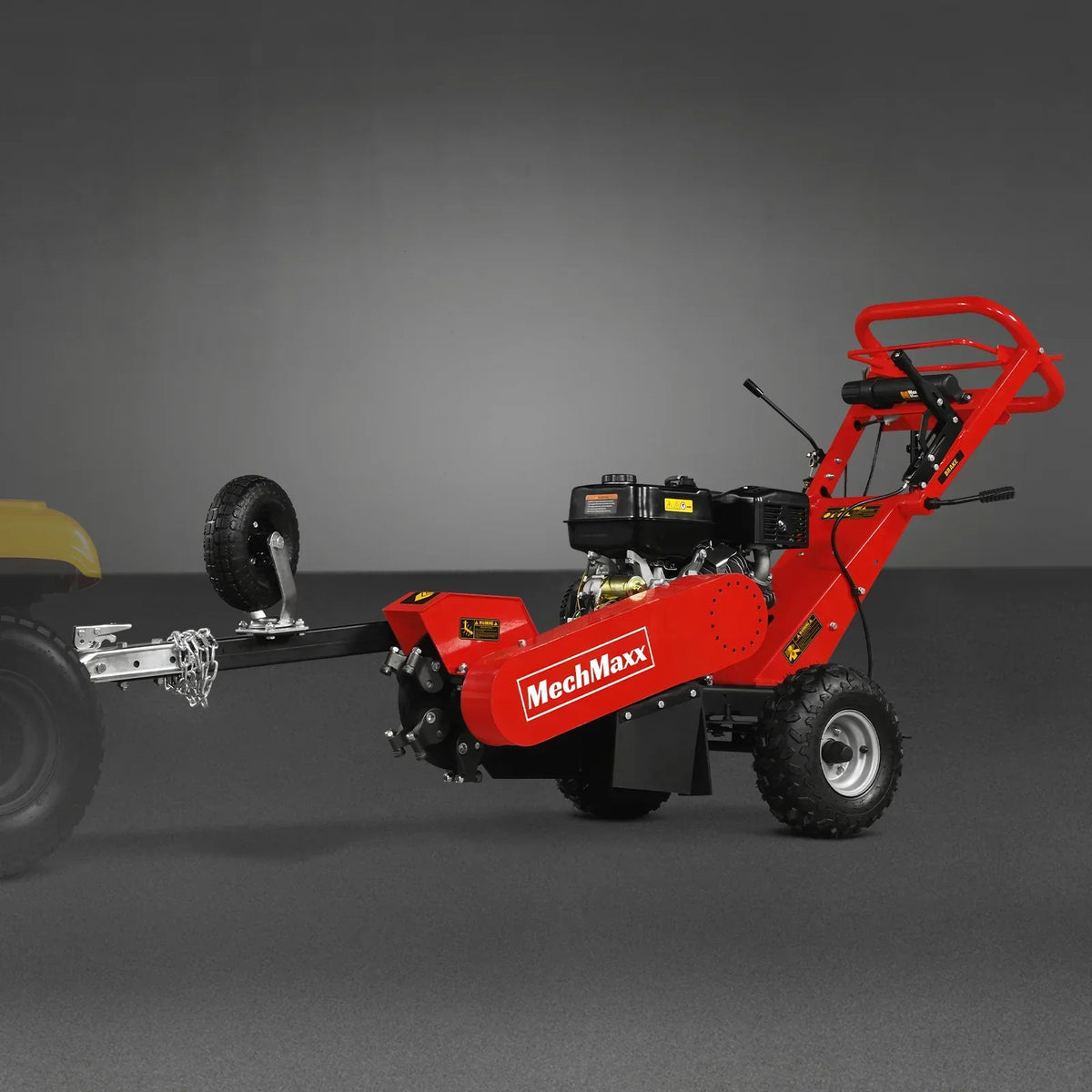 15 inch 15HP 420cc DUCAR E-Start Stump Grinder with Tow Bar,  SG380