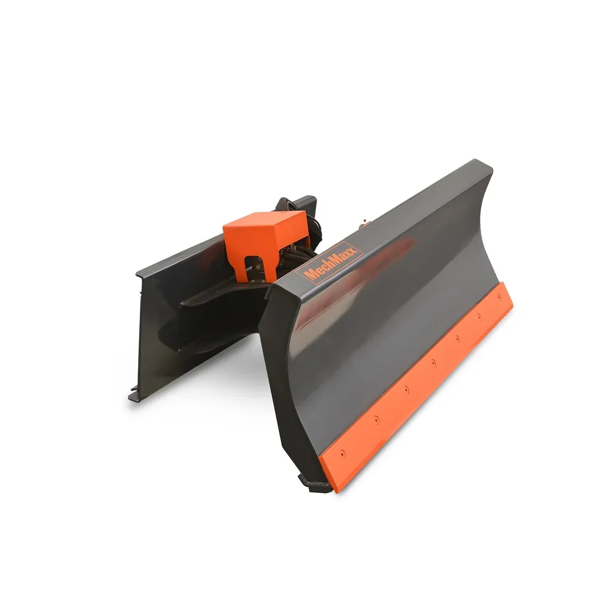 MechMaxx 72" Hydraulic Skid Steer 6 Way Dozer Blade Snow Pusher Attachment, Industrial Series