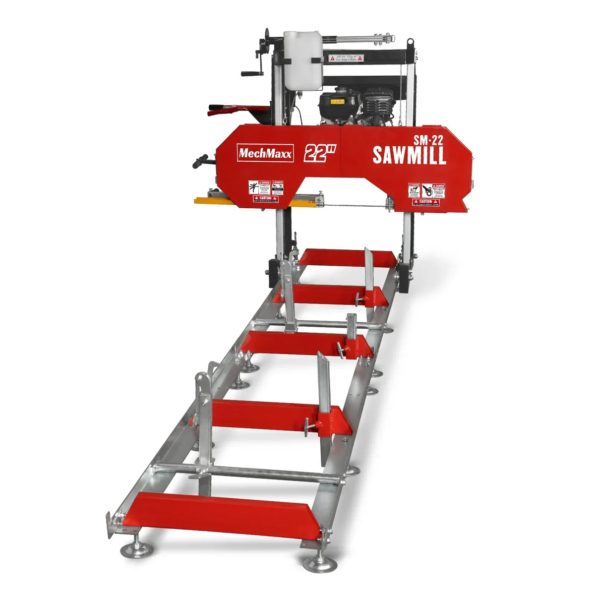 22" Portable Sawmill & Forestry Log Skidding Winch  Bundle, SM22 & FW8800