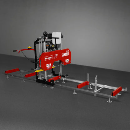 22" Portable Sawmill & Forestry Log Skidding Winch  Bundle, SM22 & FW8800