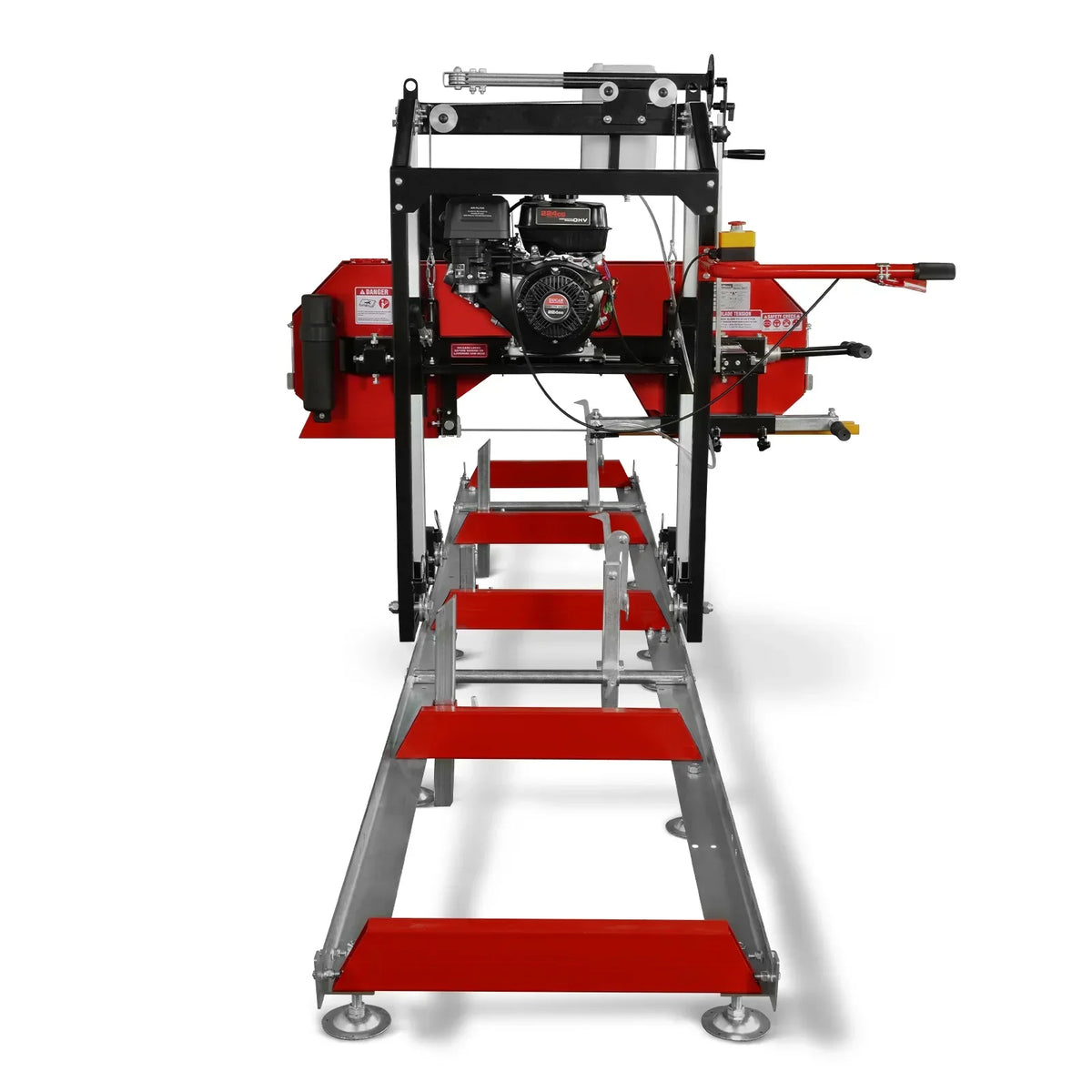 22" Portable Sawmill,  224cc 7HP DUCAR Gasoline Engine,  18" Board Width,  13' Track Length ,  SM-22