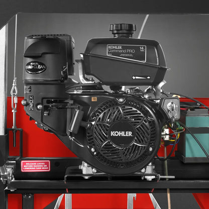 26" Portable Sawmill (5x Blades Included),  KOHLER CH440 429cc E-Start Gasoline Engine,  20" Board Width,  20' Track Length (13' Track Length + 6.4' Track Extension Included) ,  SM-26
