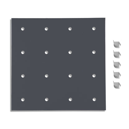 ( 1 Pack / 1 Pcs ) Shelf with 5 Pcs Clips, 210L Cabinet, Black (for SKU:203012, 203013)
