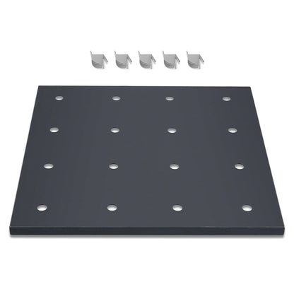 ( 1 Pack / 1 Pcs ) Shelf with 5 Pcs Clips, 210L Cabinet, Black (for SKU:203012, 203013)