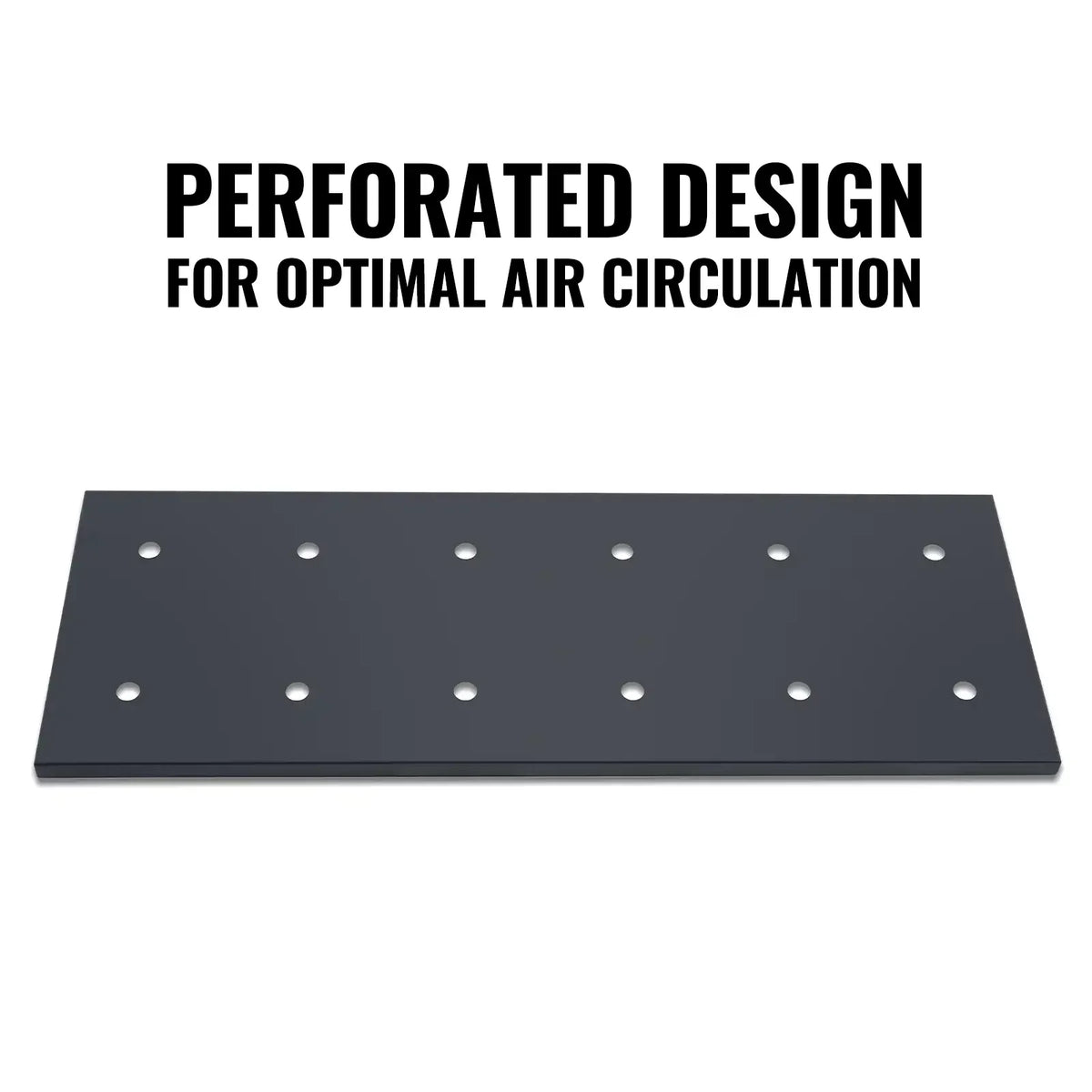 ( 1 Pack / 1 Pcs ) Shelf with 5 Pcs Clips, 320L Cabinet, Black (for SKU: 203001, 203005)