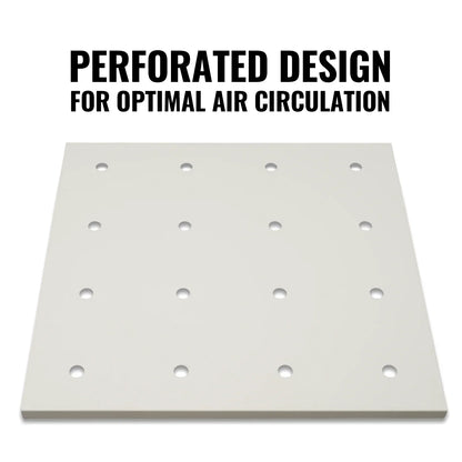 ( 1 Pack / 1 Pcs ) Shelf with 5 Pcs Clips, 540/730L Cabinet, White (for SKU:203002W, 203010W, 203006W, 203011W)