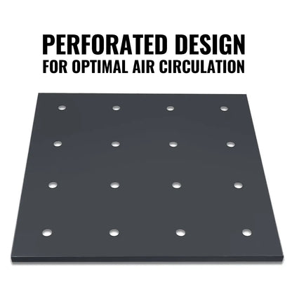 ( 1 Pack / 1 Pcs ) Shelf with 5 Pcs Clips, 540/730L Cabinet, Black (for SKU:203002, 203010, 203006, 203011)