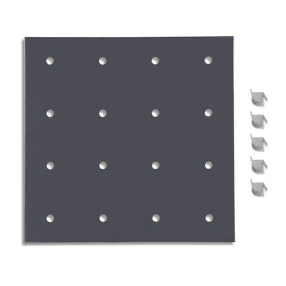 ( 1 Pack / 1 Pcs ) Shelf with 5 Pcs Clips, 540/730L Cabinet, Black (for SKU:203002, 203010, 203006, 203011)