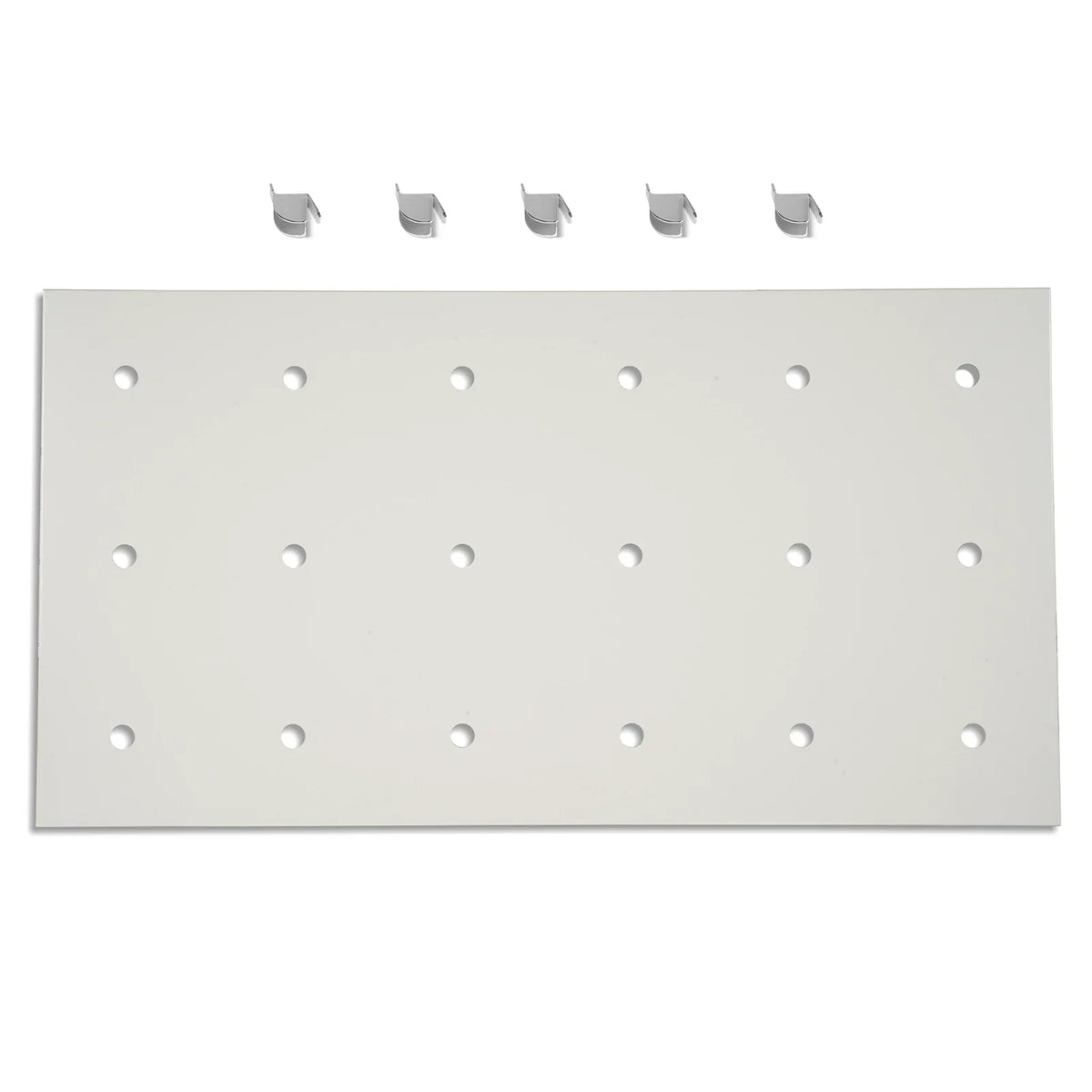 ( 1 Pack / 1 Pcs ) Shelf with 5 Pcs Clips, 880L Cabinet, White (for SKU:203003W, 203007W)
