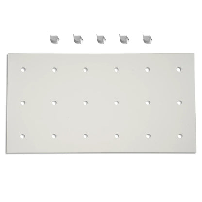 ( 1 Pack / 1 Pcs ) Shelf with 5 Pcs Clips, 880L Cabinet, White (for SKU:203003W, 203007W)