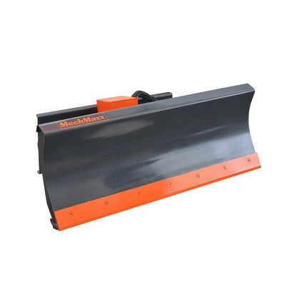 MechMaxx 72" Hydraulic Skid Steer 6 Way Dozer Blade Snow Pusher Attachment, Industrial Series