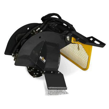 Stump Grinder Attachment for Skid Steer Loader With 34 Carbide Teeth, 18-23 GPM, SG61
