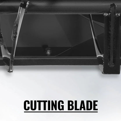 72" 3 Point PTO Snow Blower 24" Impeller Diameter 360° Snow Chute (PTO Shaft Included with Slip Clutch),  30-75 HP,  TSB72