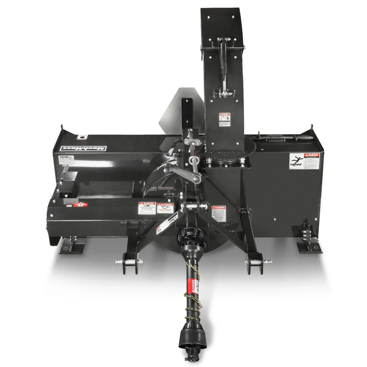 72" 3 Point PTO Snow Blower 24" Impeller Diameter 360° Snow Chute (PTO Shaft Included with Slip Clutch),  30-75 HP,  TSB72