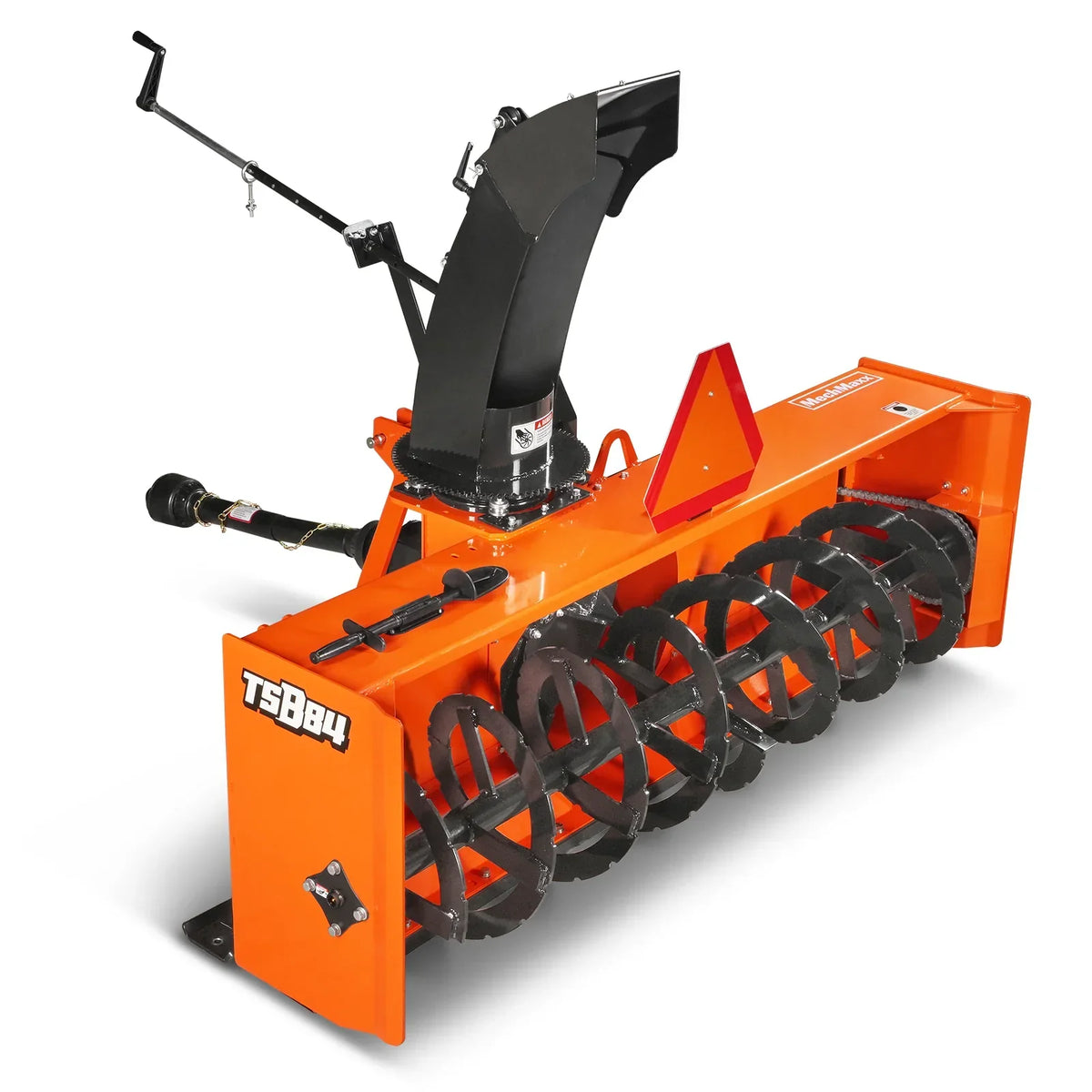 84" 3 Point PTO Snow Blower 24" Impeller Diameter 360° Snow Chute (PTO Shaft Included with Slip Clutch),  35-95 HP,  TSB84T