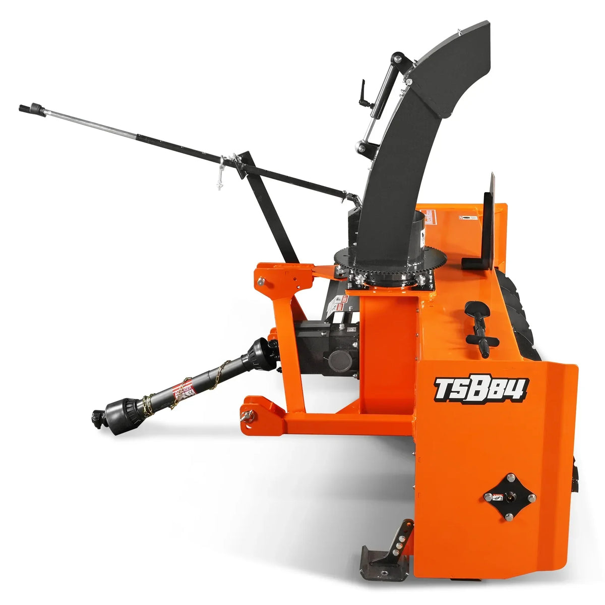 84" 3 Point PTO Snow Blower 24" Impeller Diameter 360° Snow Chute (PTO Shaft Included with Slip Clutch),  35-95 HP,  TSB84T