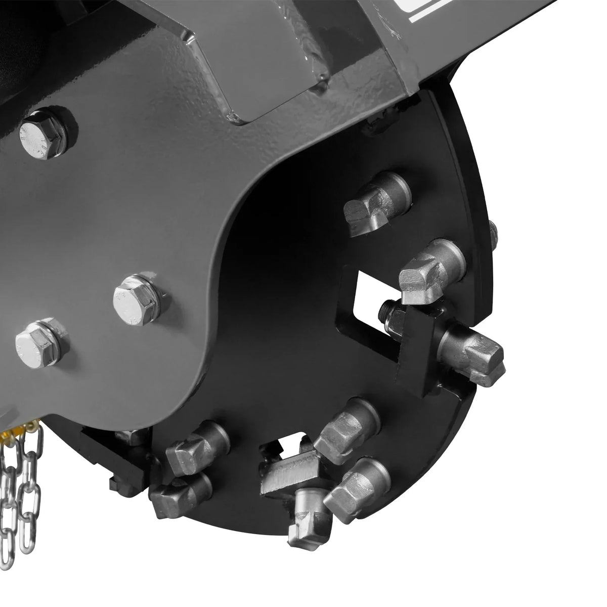 20'' Flywheel Diameter Mini Skid Steer Stump Grinder with 24 Carbide Teeth, MSG20
