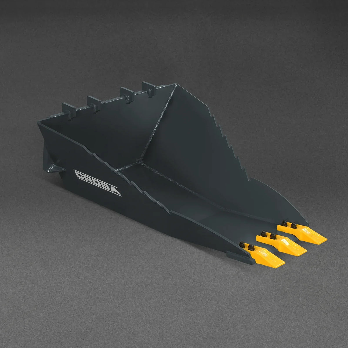 16'' Cutting Width Mini Skid Steer Stump Bucket
