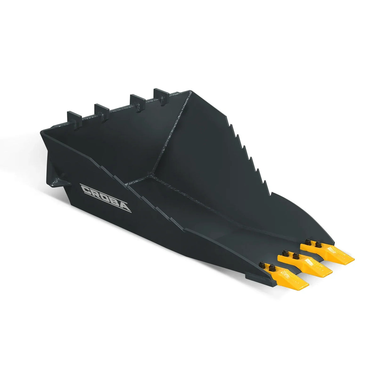 16'' Cutting Width Mini Skid Steer Stump Bucket