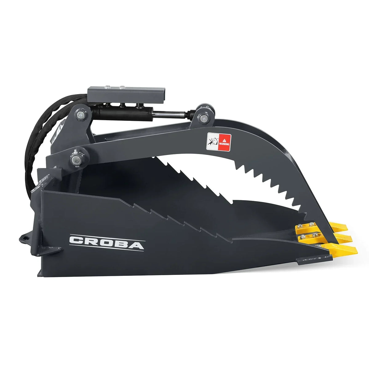 36'' Max Opening Mini Skid Steer Stump Grapple Bucket