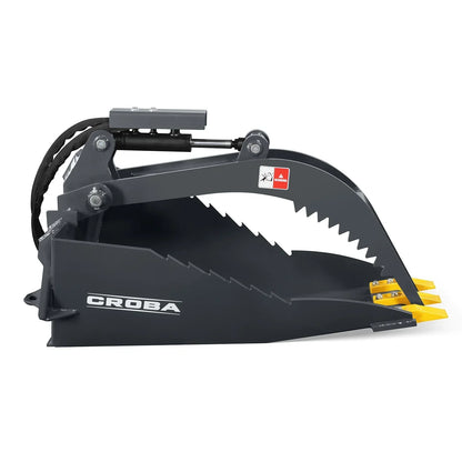 36'' Max Opening Mini Skid Steer Stump Grapple Bucket