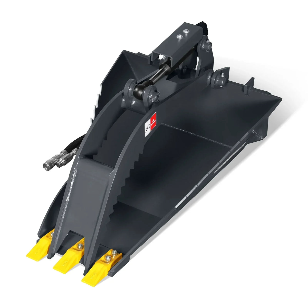 36'' Max Opening Mini Skid Steer Stump Grapple Bucket
