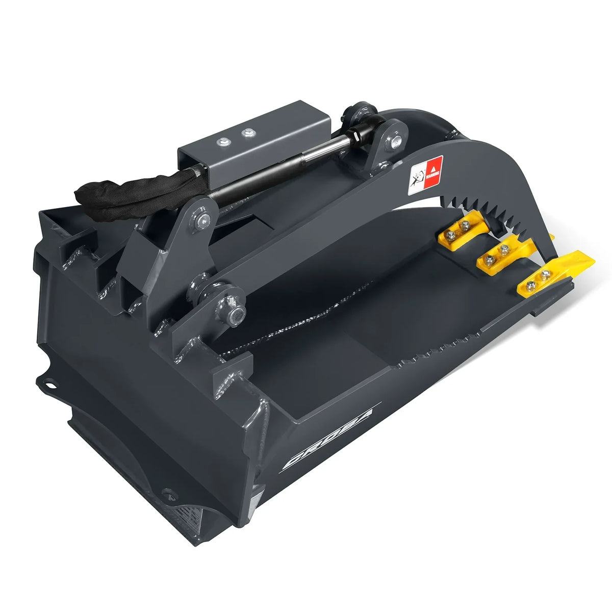 36'' Max Opening Mini Skid Steer Stump Grapple Bucket