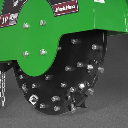 3-Point PTO Stump Grinder,  30 in Flywheel,  40-100HP,  with 44 Carbide Teeth (PTO Shaft Included with Slip Clutch),  SG30PRO