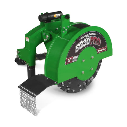3-Point PTO Stump Grinder,  30 in Flywheel,  40-100HP,  with 44 Carbide Teeth (PTO Shaft Included with Slip Clutch),  SG30PRO