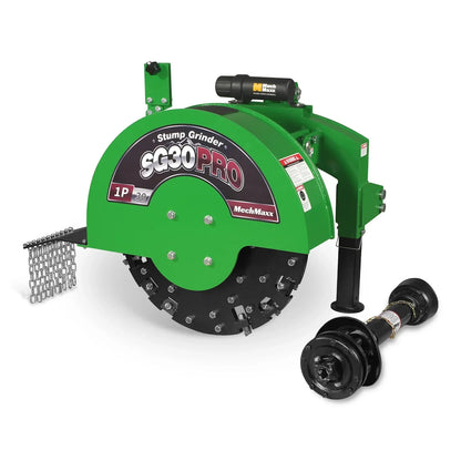 3-Point PTO Stump Grinder,  30 in Flywheel,  40-100HP,  with 44 Carbide Teeth (PTO Shaft Included with Slip Clutch),  SG30PRO
