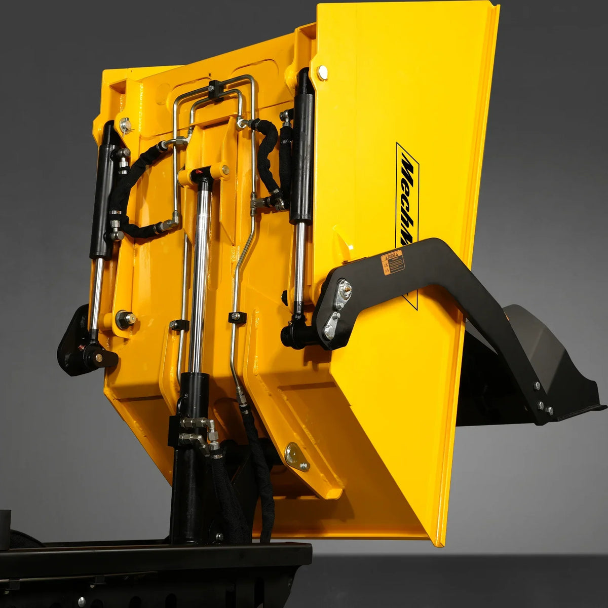 1800lb 420cc  E-start Gas Engine Stand-ON Hydraulic Track Dumper with Self-Loading ,  T80