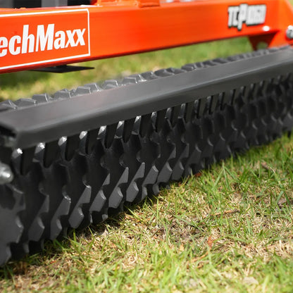 60" Cultipacker with 26 Ductile Iron Wheels,  Scraper Bar Included,  Category 1 and 2,  3 Point Hitch Tractor Attachment,  TCP1060