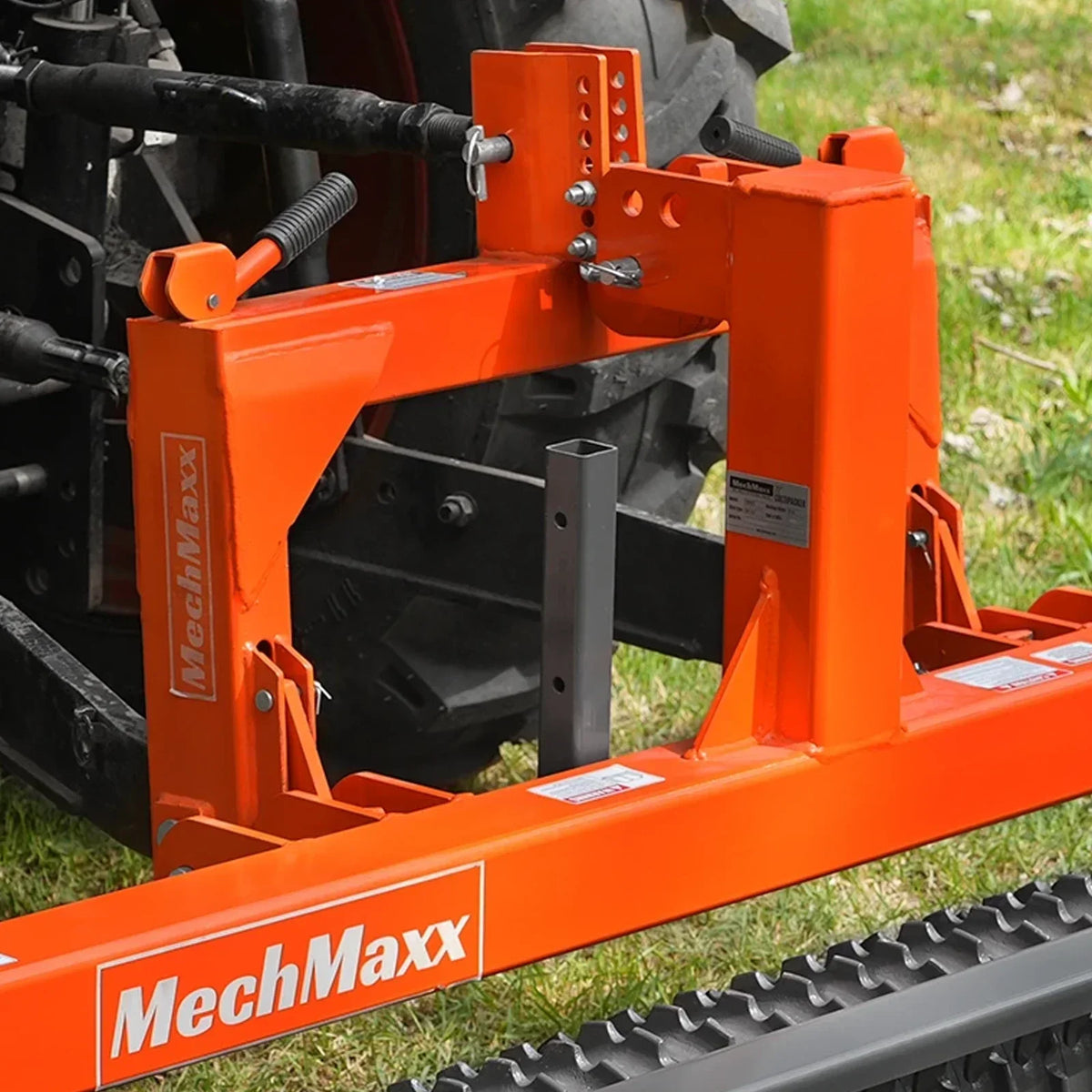 72" Cultipacker with 32 Ductile Iron Wheels,  Scraper Bar Included,  Category 1 and 2,  3 Point Hitch Tractor Attachment,  TCP1072