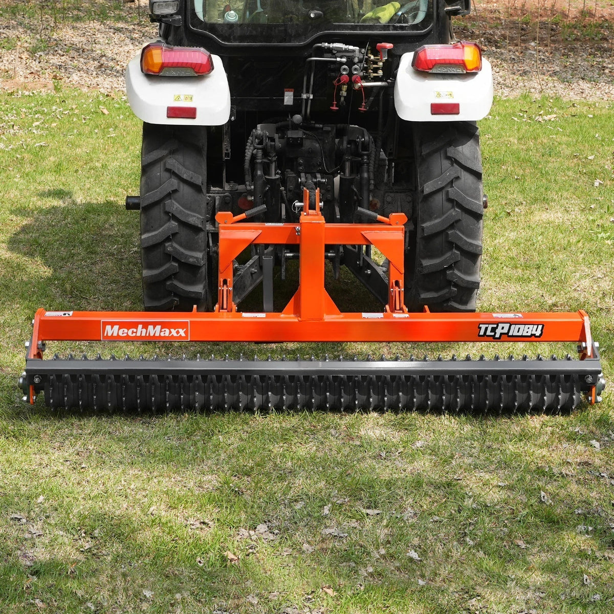 84" Cultipacker with 37 Ductile Iron Wheels,  Scraper Bar Included,  Category 1 and 2,  3 Point Hitch Tractor Attachment,  TCP1084