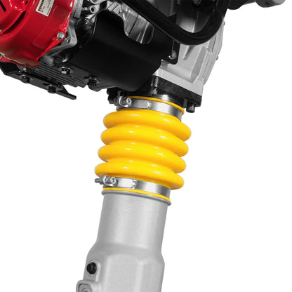 Honda GX100 Tamping Rammer with Wheel Kit, 2250 lb Impact Force Jumping Jack Tamper Compactor for Soil, Gravel, Backfill and Foundation, TR60H