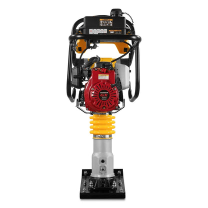 Honda GX100 Tamping Rammer with Wheel Kit, 2250 lb Impact Force Jumping Jack Tamper Compactor for Soil, Gravel, Backfill and Foundation, TR60H