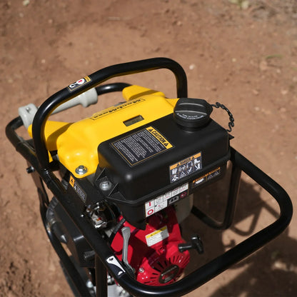 Honda GX100 Tamping Rammer with Wheel Kit, 2250 lb Impact Force Jumping Jack Tamper Compactor for Soil, Gravel, Backfill and Foundation, TR60H