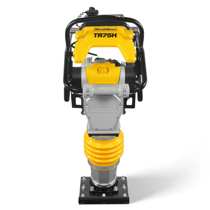 Honda GXR120 Tamping Rammer with Wheel Kit, 3150 lb Impact Force Jumping Jack Tamper Compactor for Soil, Gravel, Backfill and Foundation, TR75H