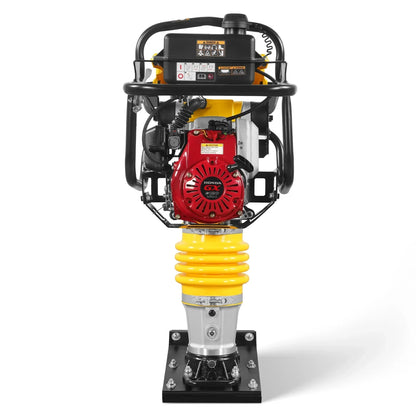 Honda GXR120 Tamping Rammer with Wheel Kit, 3150 lb Impact Force Jumping Jack Tamper Compactor for Soil, Gravel, Backfill and Foundation, TR75H