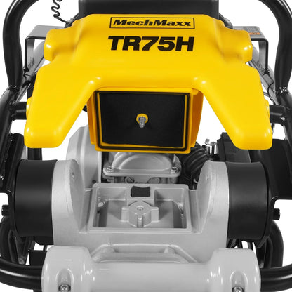 Honda GXR120 Tamping Rammer with Wheel Kit, 3150 lb Impact Force Jumping Jack Tamper Compactor for Soil, Gravel, Backfill and Foundation, TR75H